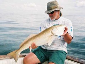 Chris Ward with Red Drum