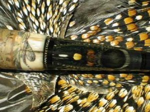 Terry Henson Custom Fly Rod Feather Work 4